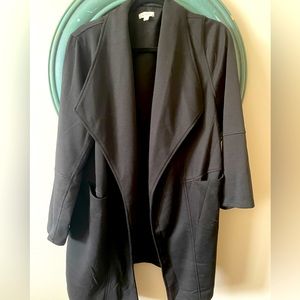 Max Studio soft black jacket